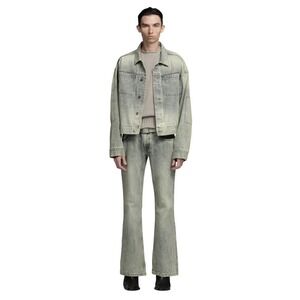 Entire Studios Gem Denim Jacket - Surface Wave Size Large New With Tags